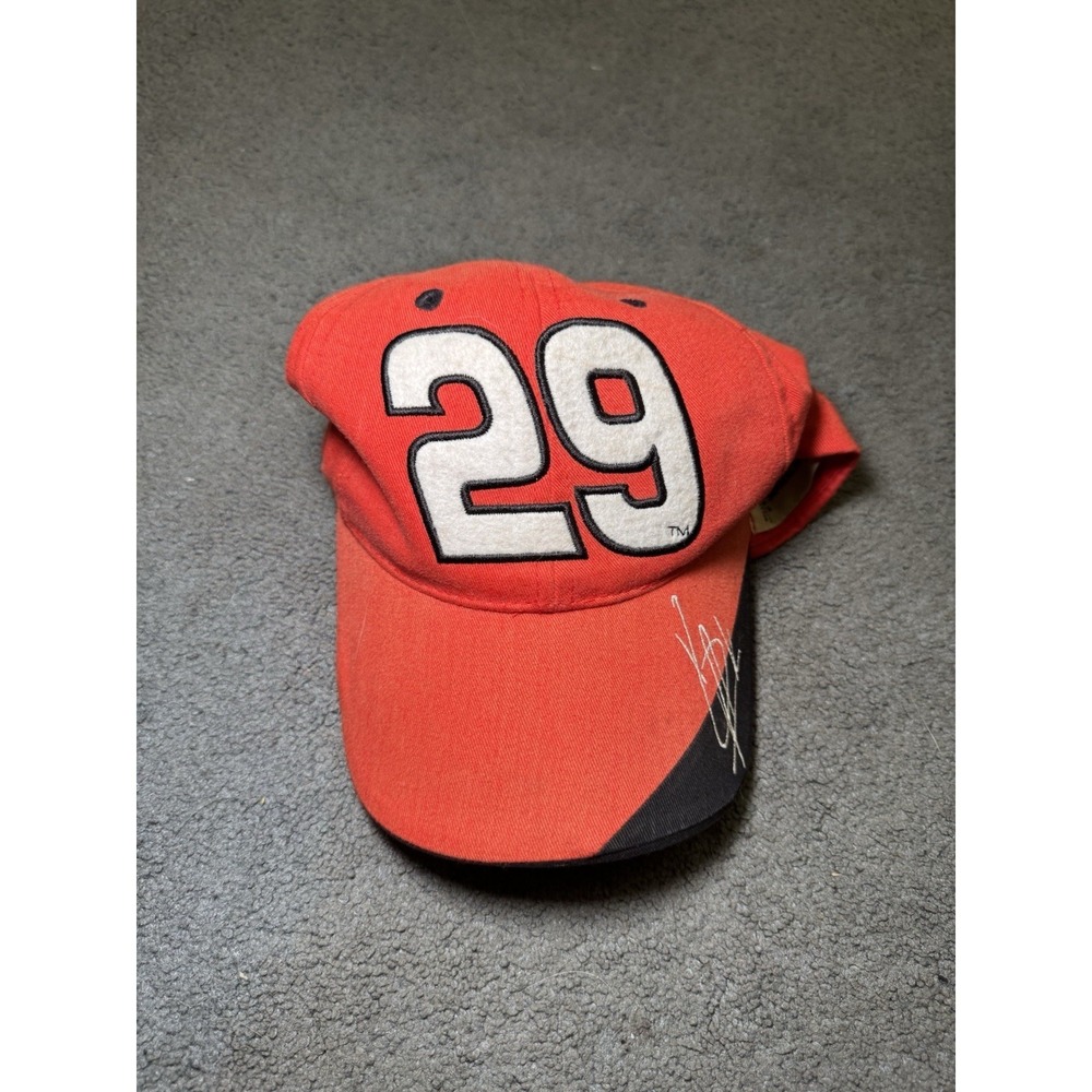 Kevin Harvick #29 NASCAR Competitors View Strapback Hat Cap Orange Black